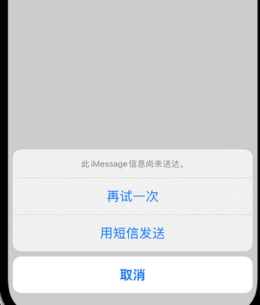 巴南apple维修iPhone上无法正常发送iMessage信息