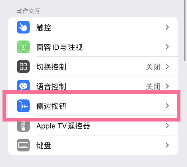 巴南苹果14维修店分享iPhone14 Plus侧键双击下载功能关闭方法 