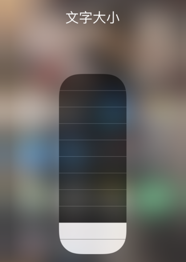 巴南苹果手机维修分享小技巧：在 iPhone 控制中心快速调节字体大小 