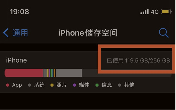 巴南苹果13维修分享iPhone13如何查看剩余内存 