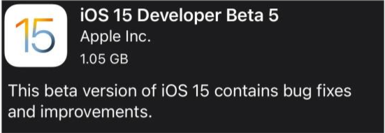 巴南苹果手机维修分享如何升级到iOS15.0 beta5 