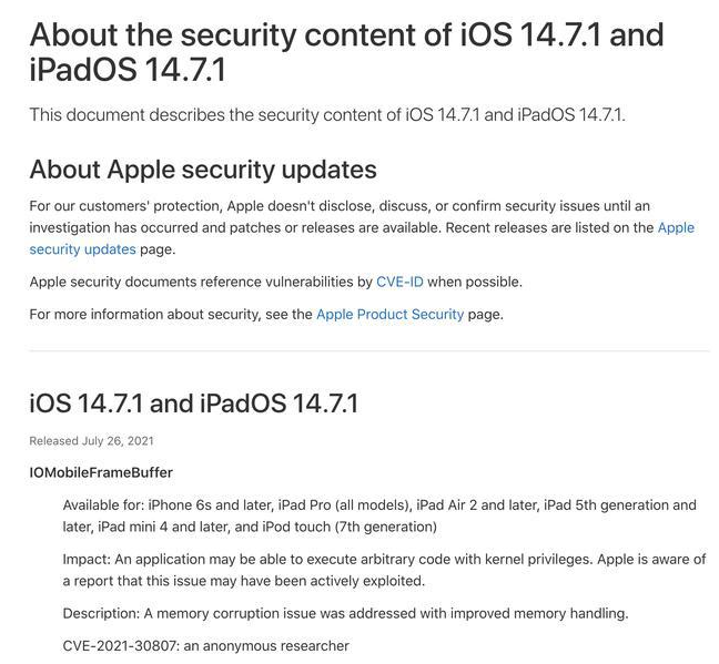 巴南苹果手机维修分享iOS 14.7.1 正式版更新内容及升级方法 